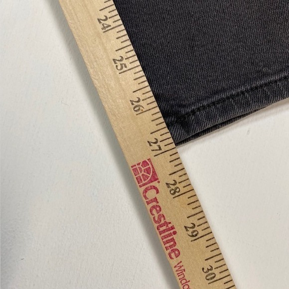 Levi Strauss Co Silver Tab Mom Jeans W29 L27 Gray‎ Waterless Denim - Picture 8 of 10